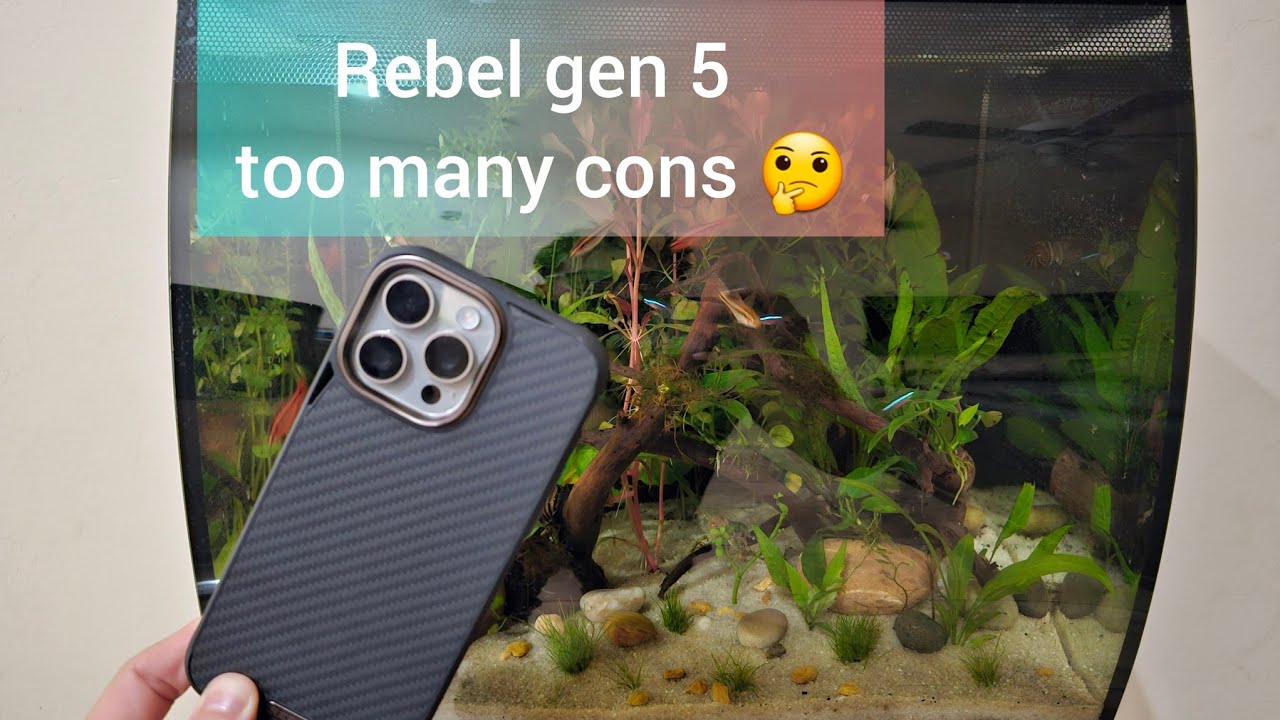 one week with the  Rebel Gen 5 case for the iPhone 15 pro: is it worth it ?