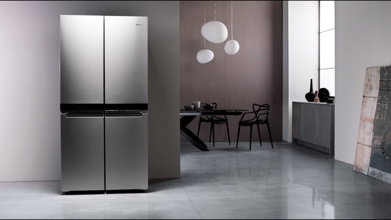 Новые 4-х дверные холодильники Whirlpool W Collection