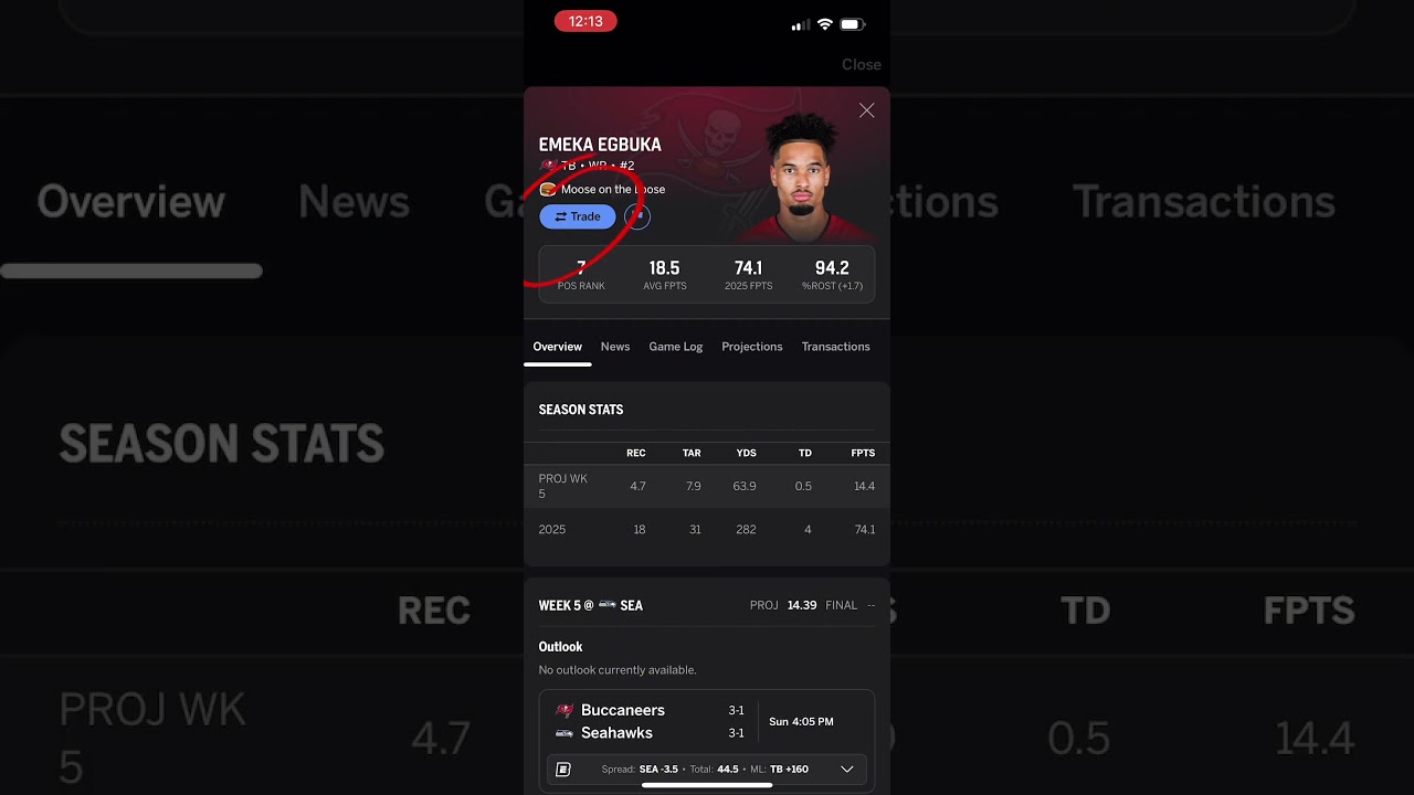 How to make a trade in the ESPN App for Fantasy Football 2025