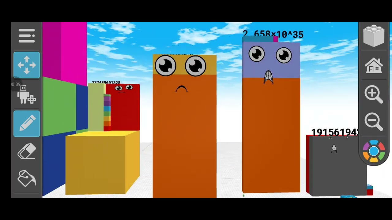 Perfect Numberblocks Band But in Draw Bricks