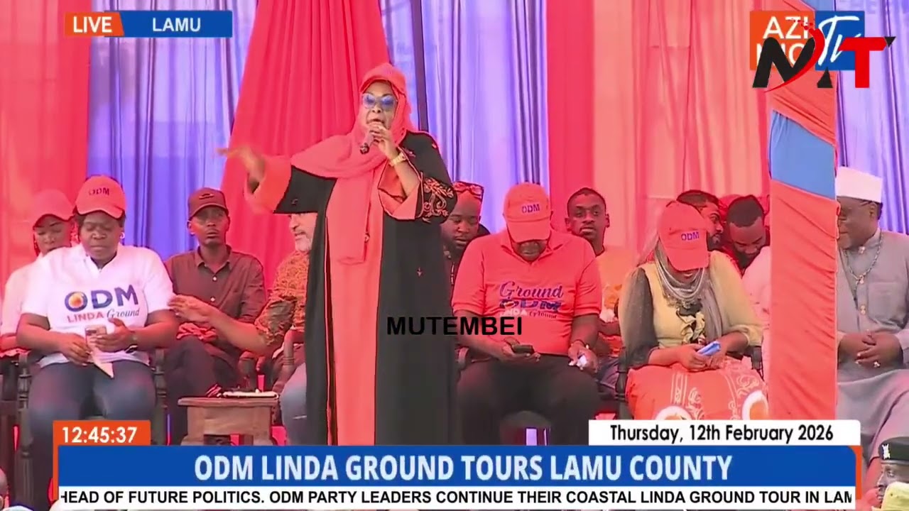 Listen to Mombasa Woman Rep ZamZam Speech in Lamu after Sifuna Was Kicked Out of ODM!