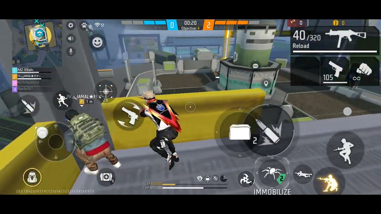 Free fire Ump#An94#M18 PUSHING KOLLAM SOON #ACE# DON'T MISS THE END