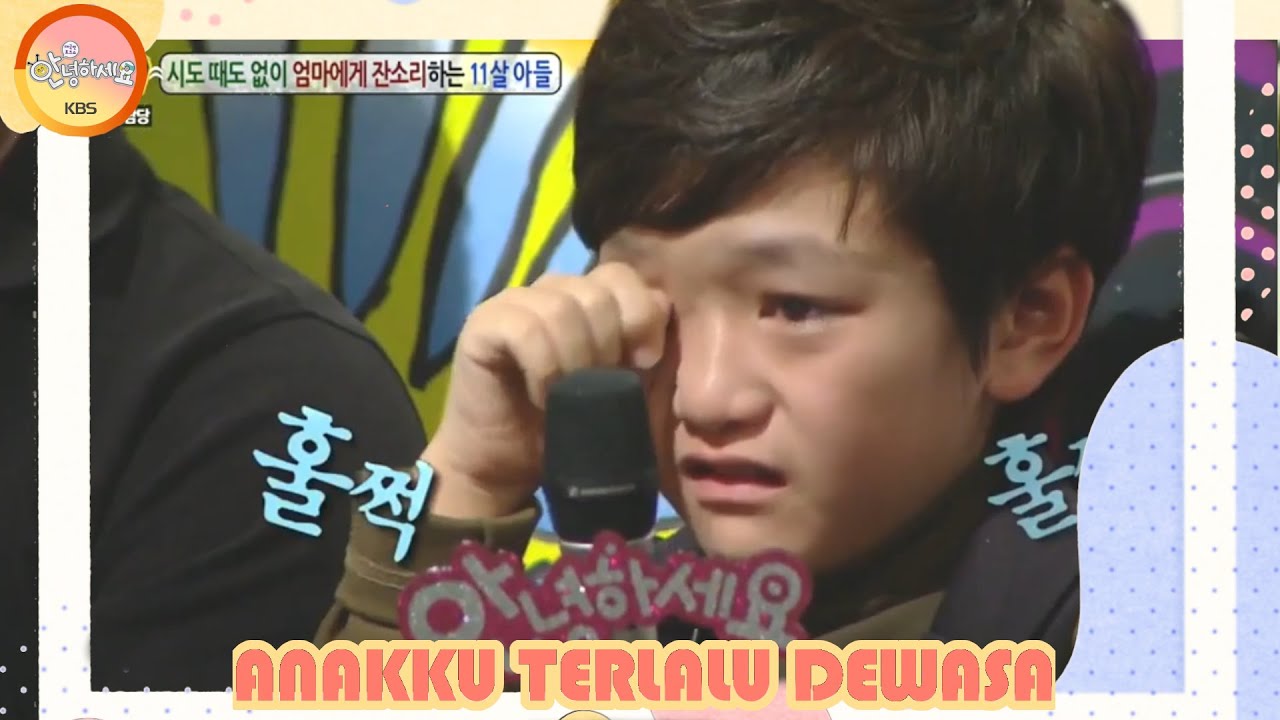 Anakku Terlalu Dewasa |Hello Counselor|SUB INDO|140106 Siaran KBS WORLD TV|