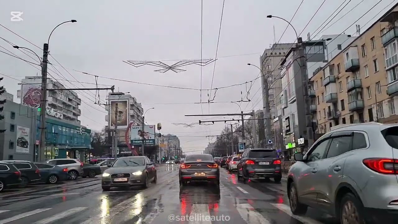 Хроника одного ДТП. Эпизод 2. #Кишинев. — Тимофей за рулём.