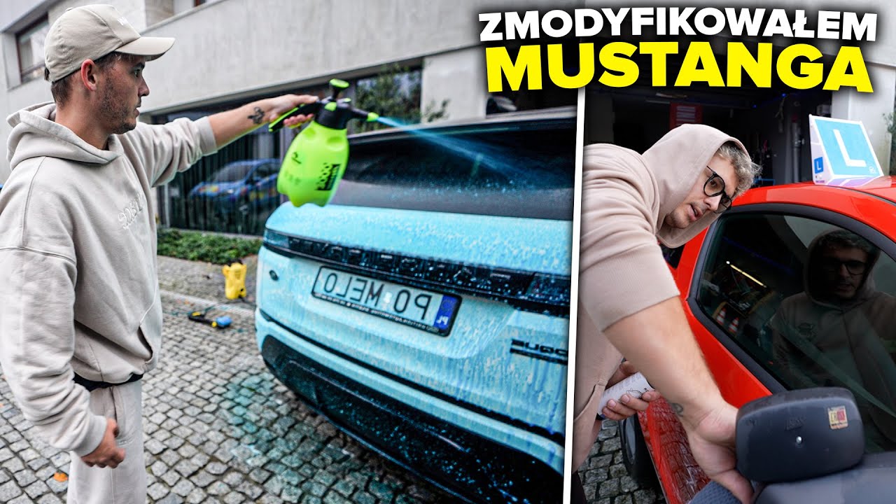 OTWORZYŁEM MYJNIE PRZED DOMEM EKIPY