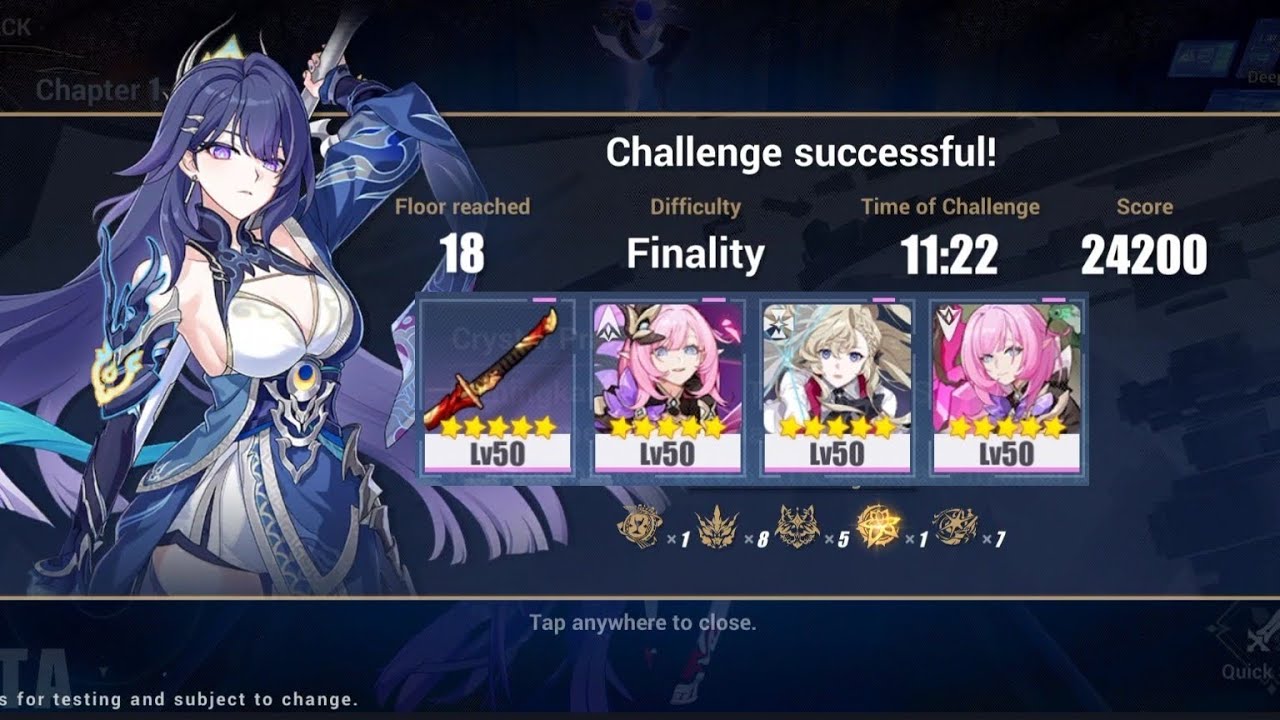 Beta Ver 8.7 - Xentinel Dawn Bearing Crescent - Elysian Realm F2P Build [Honkai Impact 3]