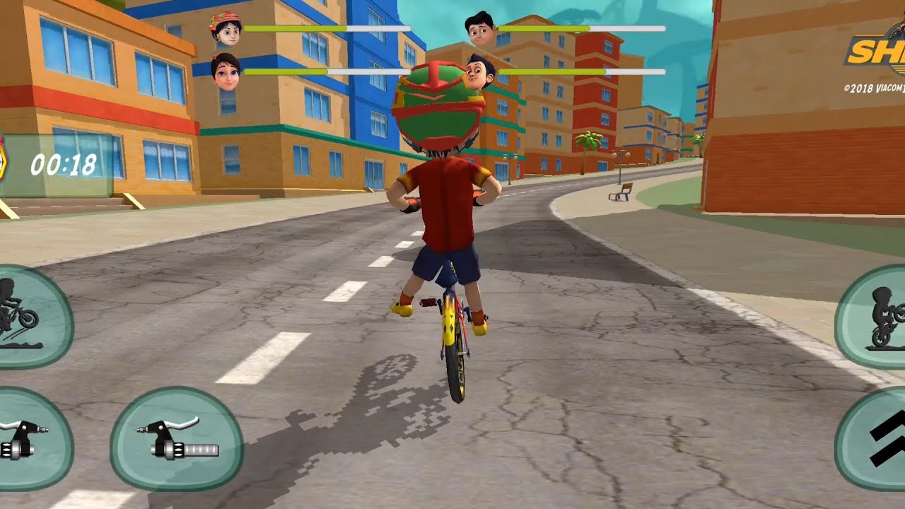 Shiva cartoon new episode Shiva bicycle racing vedas city 