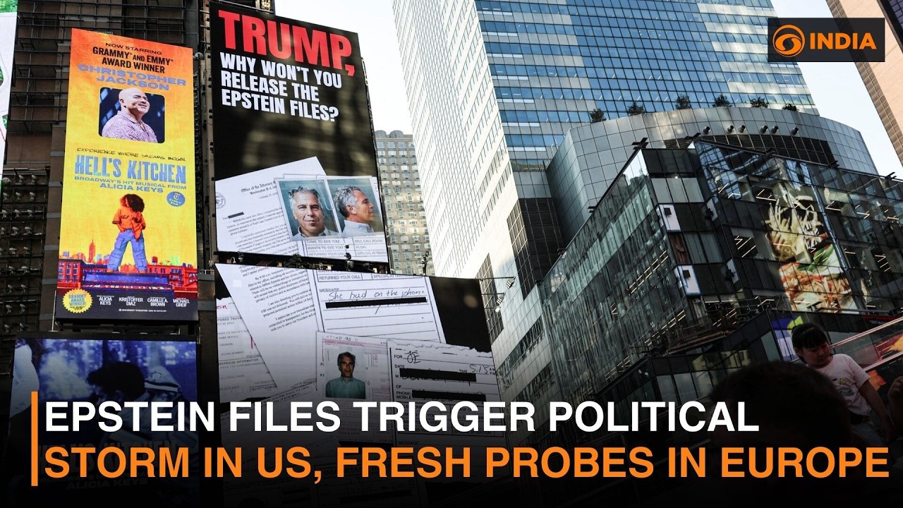 Epstein Files Trigger Political Storm in US, Fresh Probes in Europe