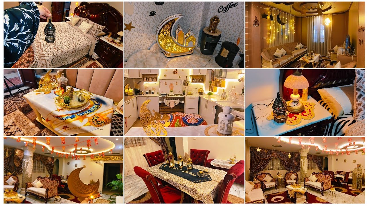 زينة رمضان 2026 🌙 جولة في بيتي بعد ما غيرته لأجمل أجواء رمضانية 🌟 استقبال رمضان بأفكار بسيطة