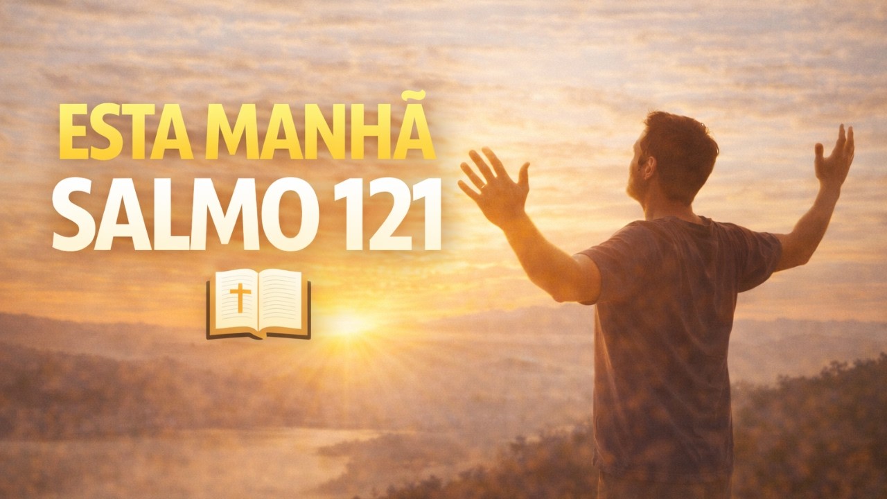 ORAÇÃO DA MANHÃ | Deus Vai Guardar Seus Passos Hoje (Salmo 121)