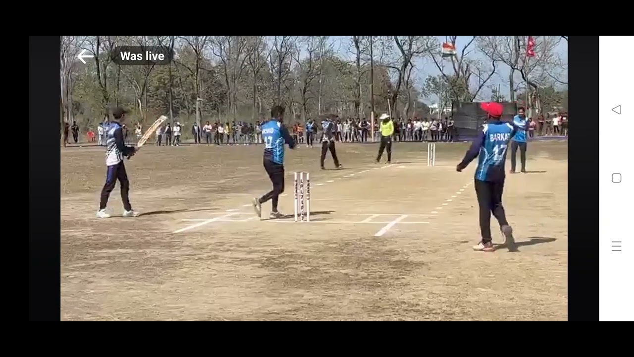 ek baar jaroor dekhe-thrilling match Lumbini nav yuva club vs Grand Cosmo-