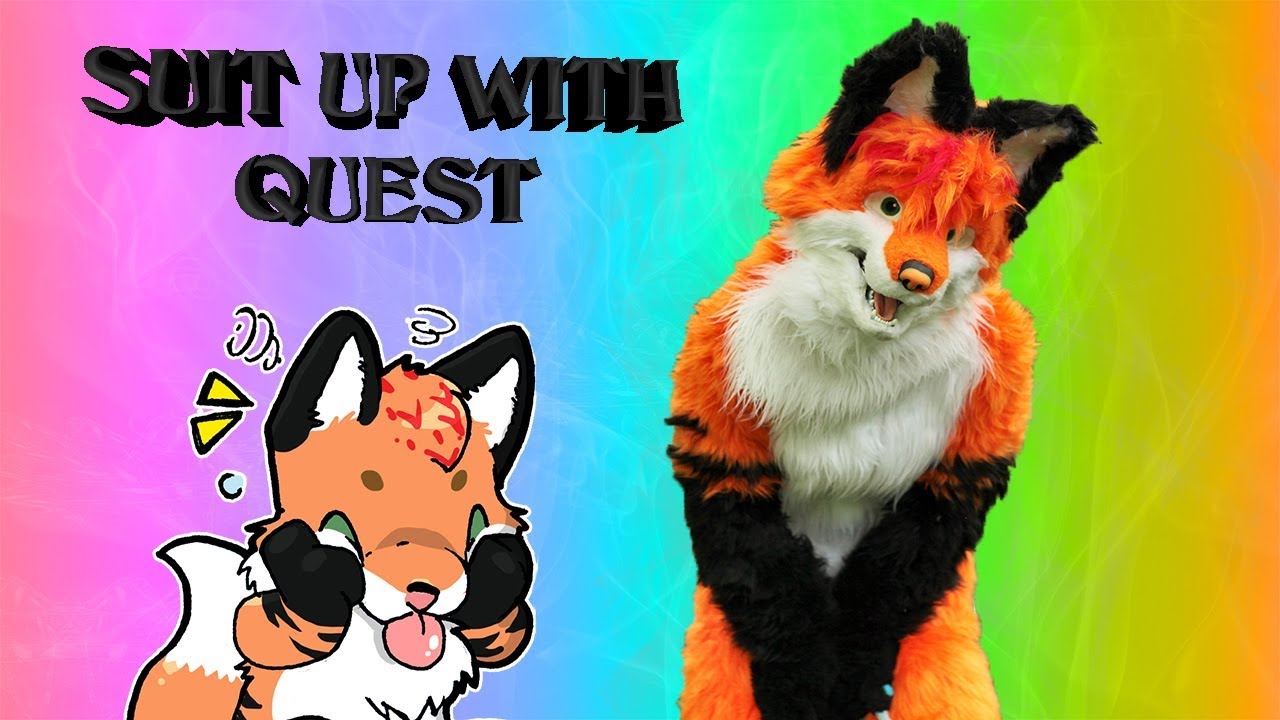Suiting up with Quest the Fox