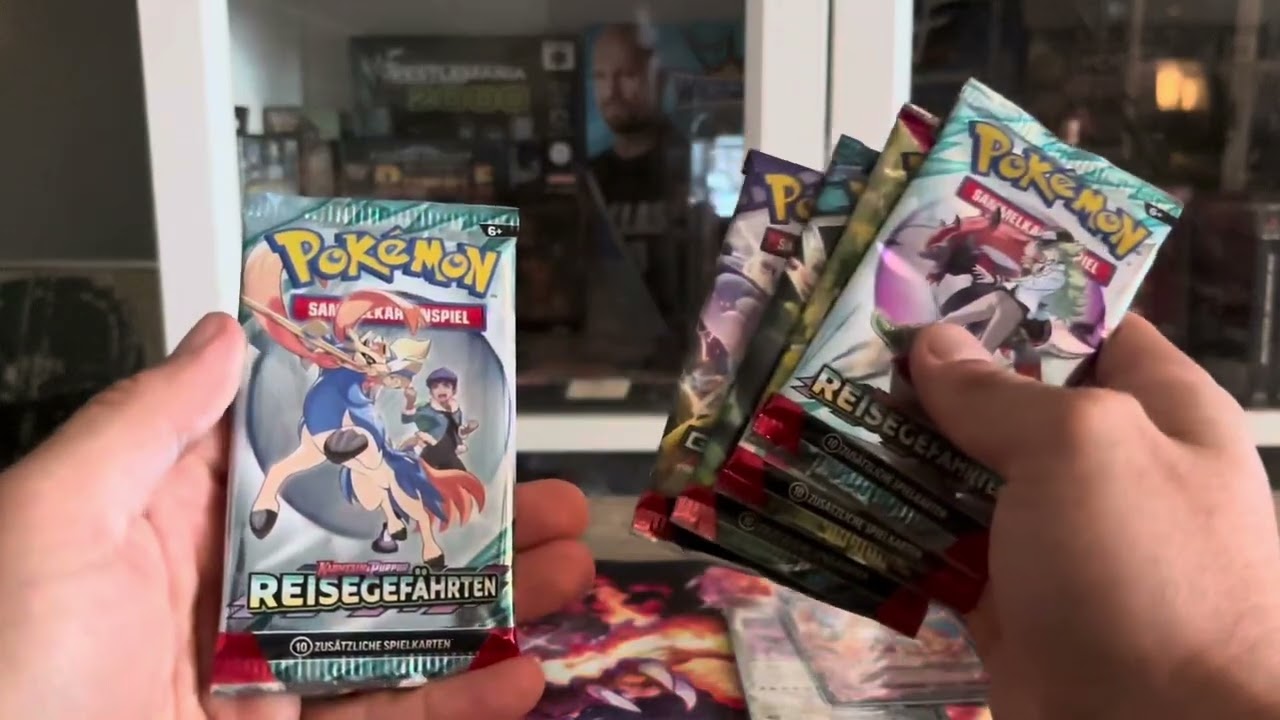 Pokémon Glurak ex und Knock Out Kollektion geöffnet