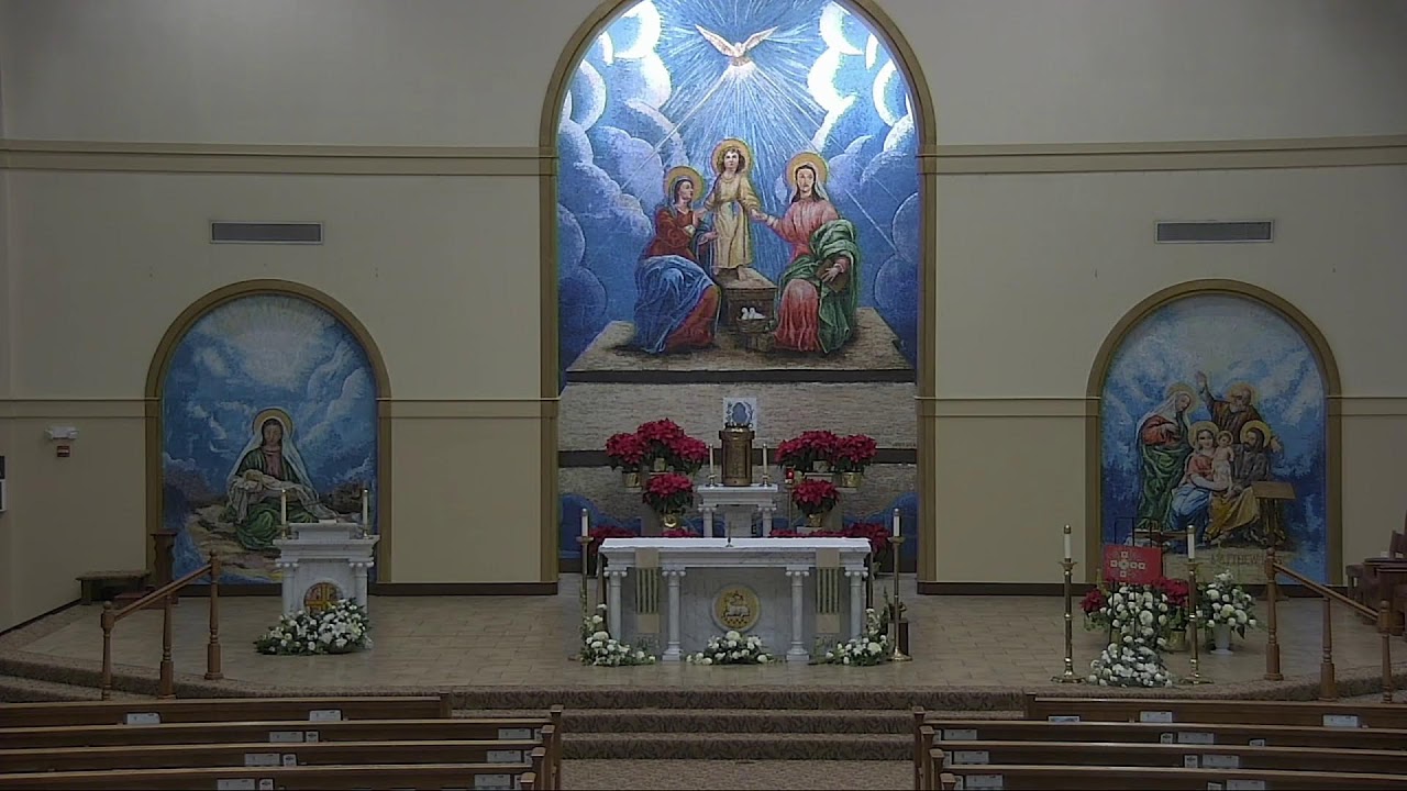 Holy Mass live streamed from St. Ann Catholic Church in Clayton, North Carolina, USA