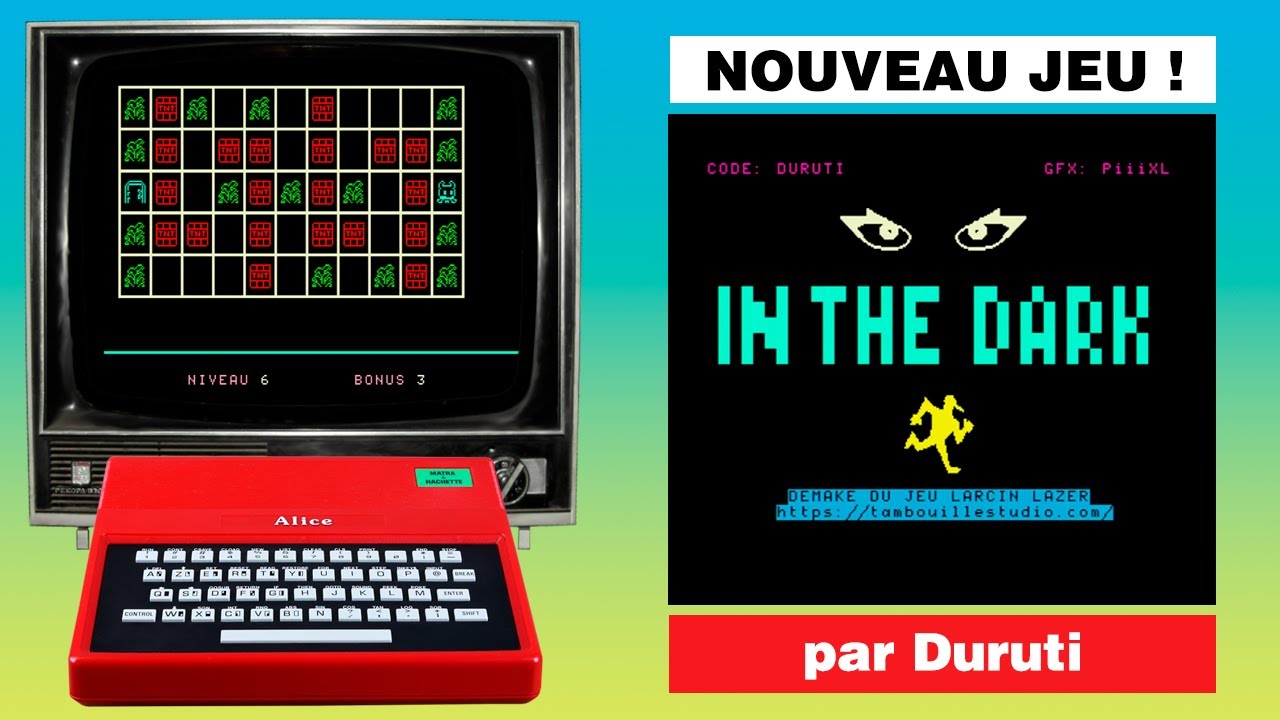 IN THE DARK - Nouveau jeu pour ordinateurs Alice 32  & 90