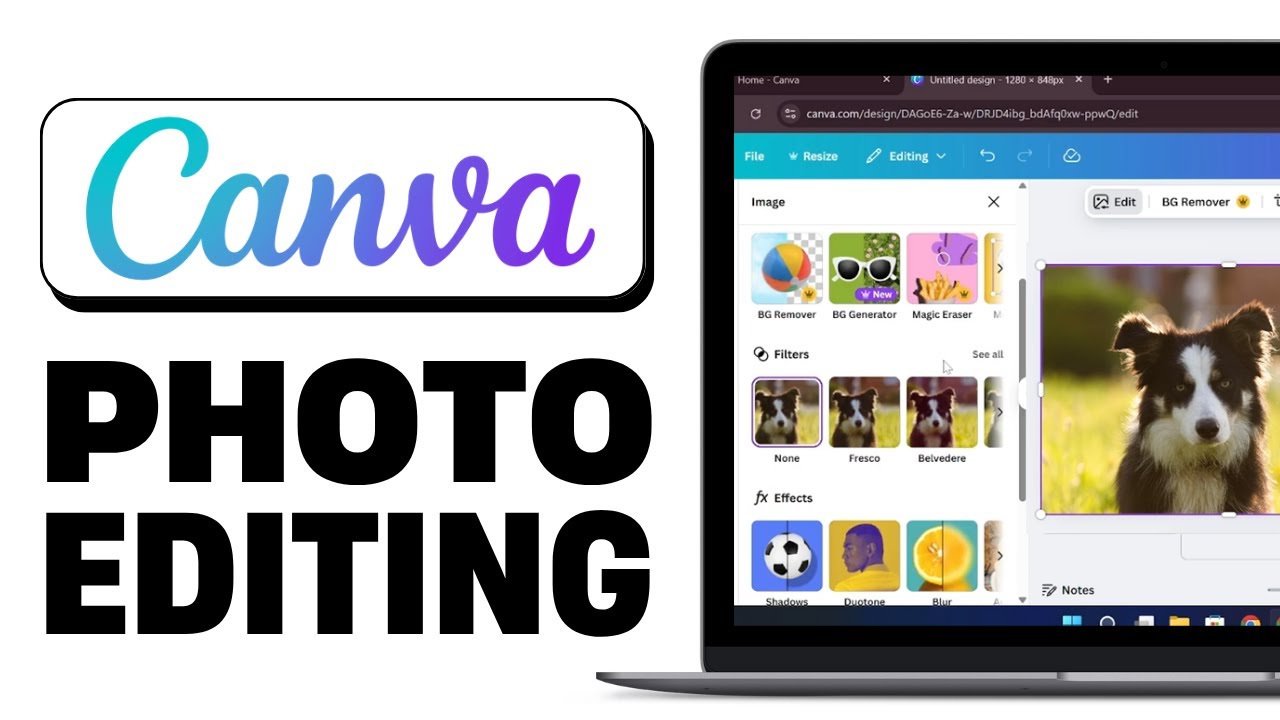 Canva Photo Editing Tutorial | How to Edit Photos in Canva Like a Pro (2025 Guide)