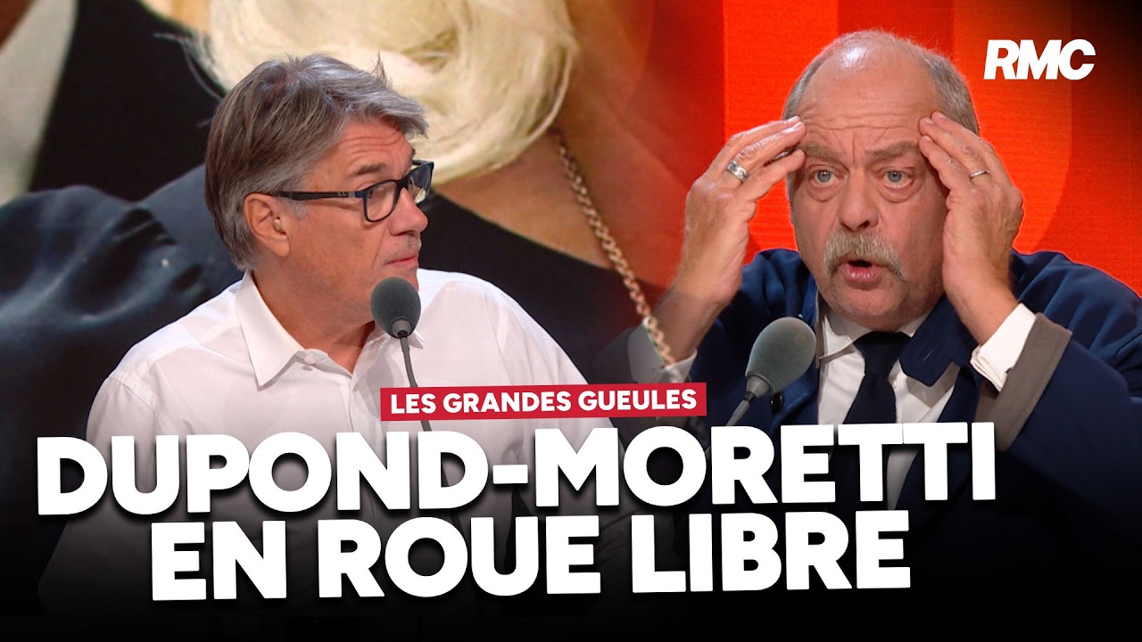 Eric Dupond-Moretti en roue libre dans les GG