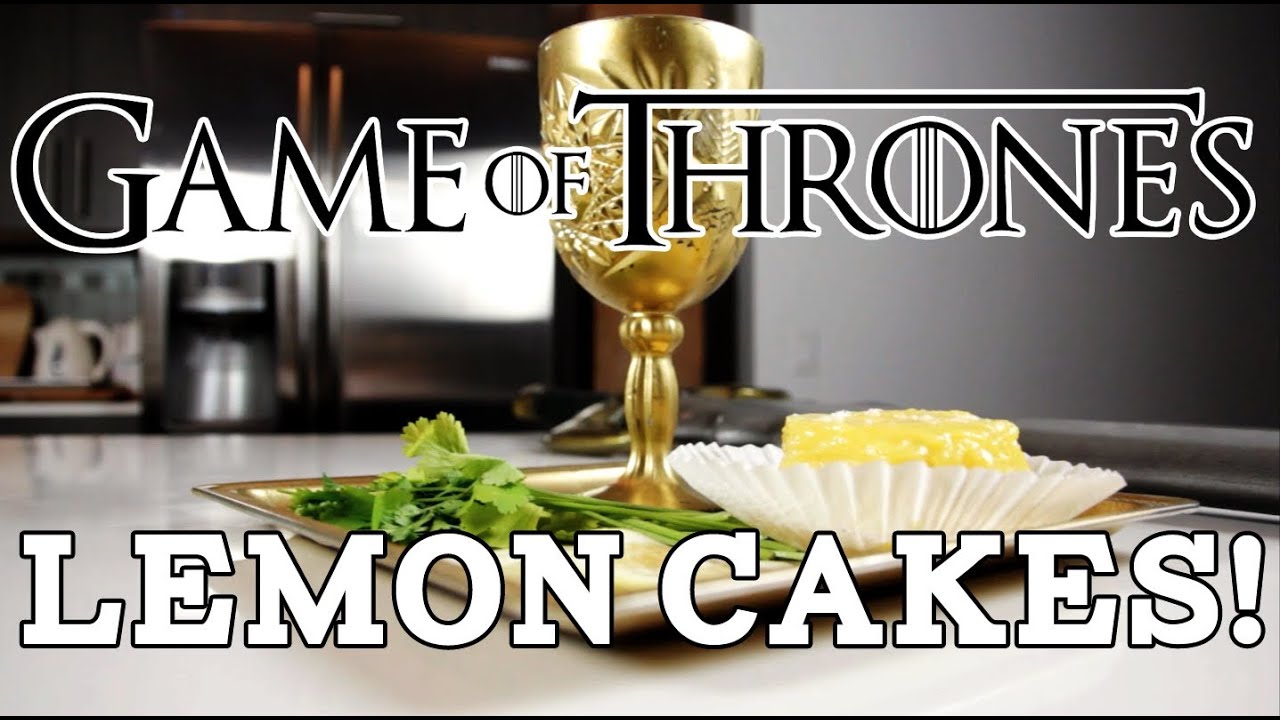GAME OF THRONES Lemon Cakes & Milk of the Poppy | Feast of Fiction