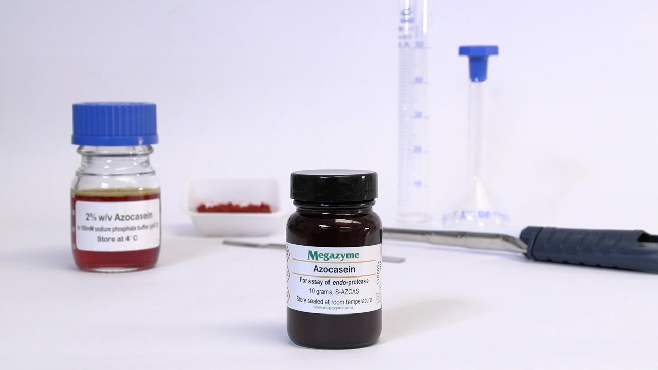 endo-Protease Video Method using Azocasein (S-AZCAS)