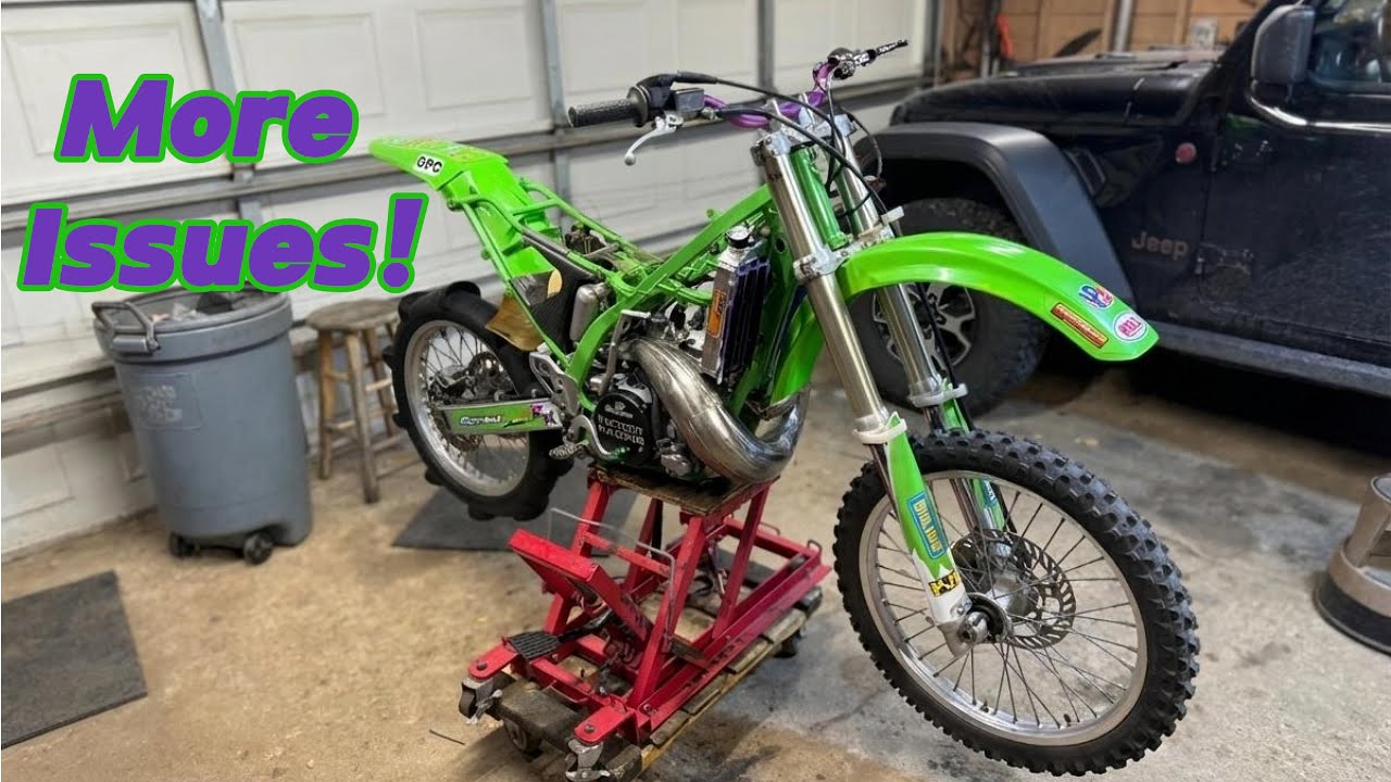 Устранены все неполадки в мотоцикле KX250 1998 года выпуска!