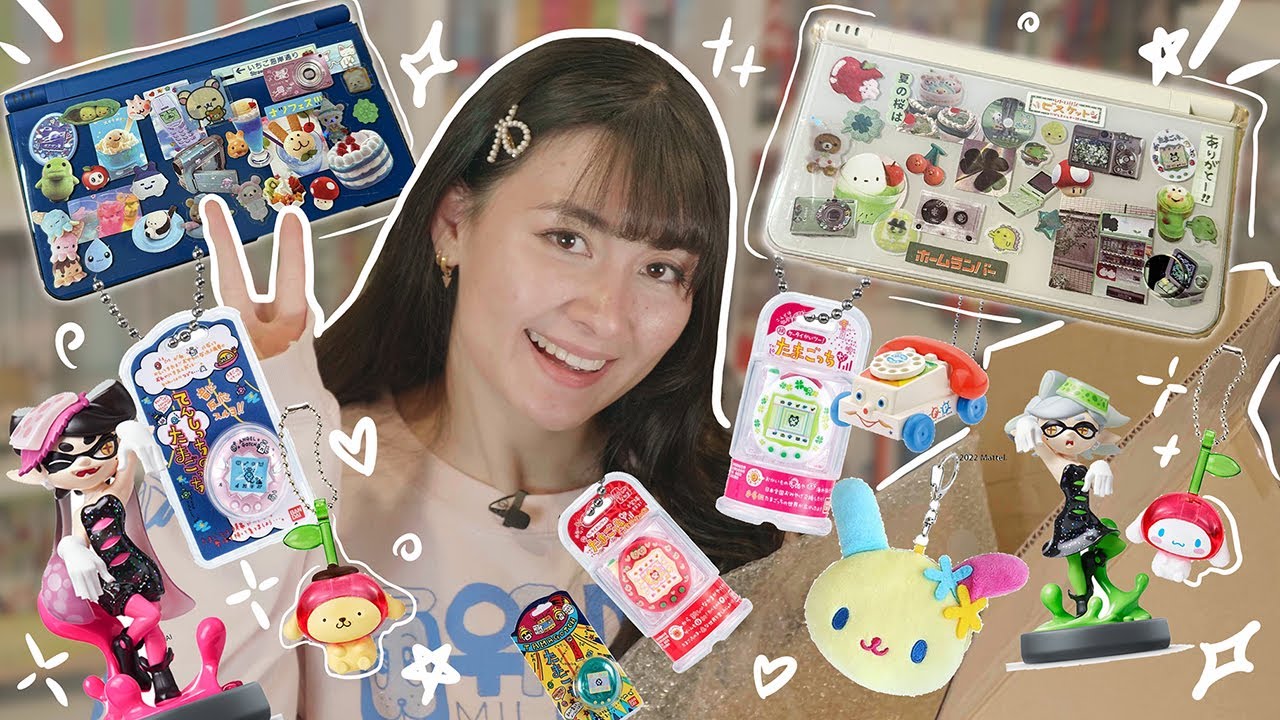 My Grail Handheld Console! 🎮 Japan Gacha and Trinket Haul! ⋆ ˚｡⋆୨୧˚