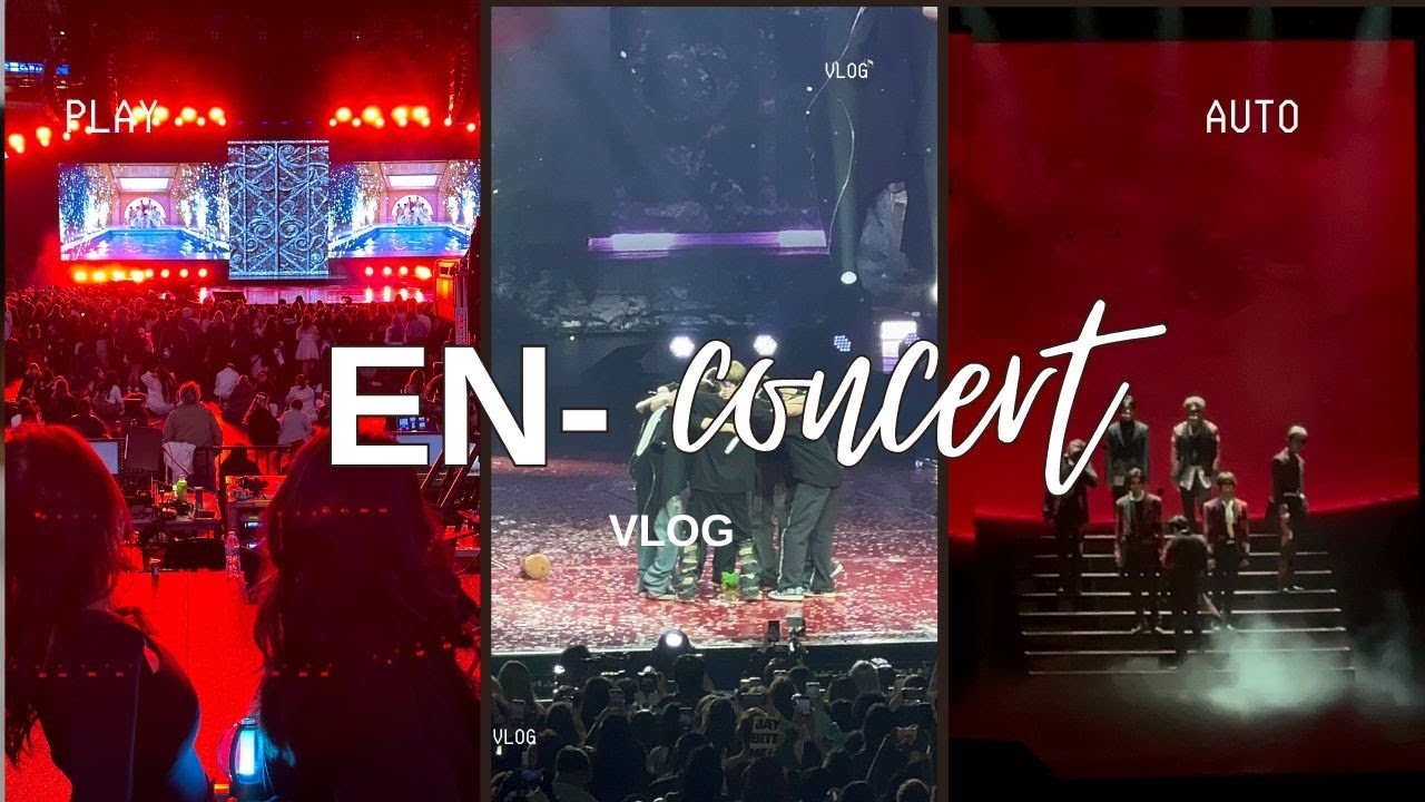 enhypen concert!! vlog 🤪😭