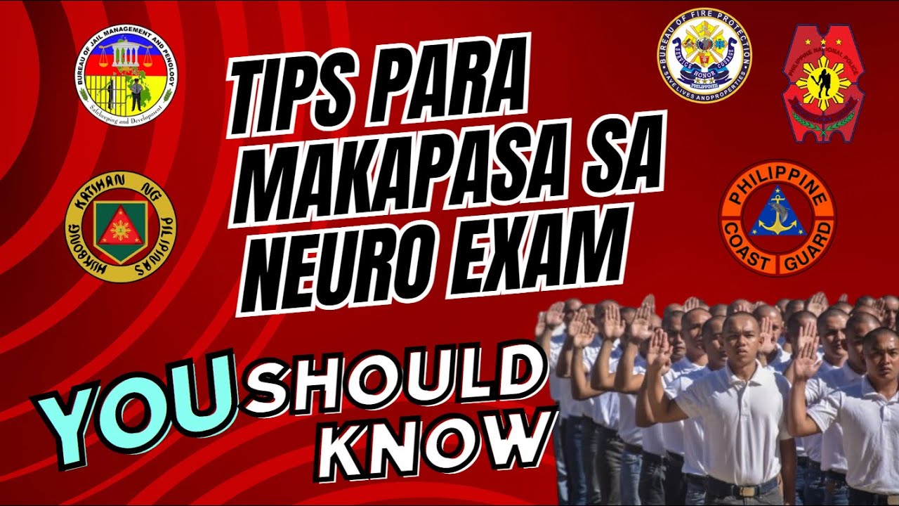 Tips and advice para maipasa mo ang Neuro Psychiatric exam ng PNP, BFP, BJMP, AFP, PCG at iba pa