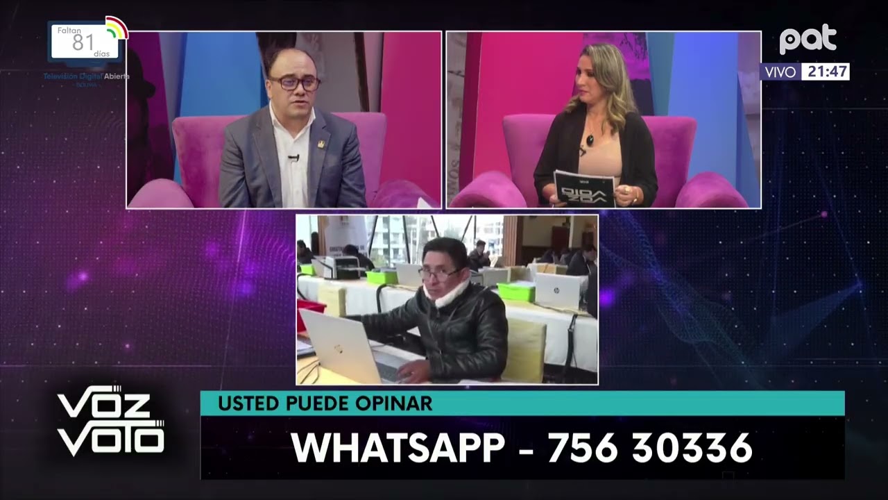 Gustavo Ávila, vocal del Tribunal Supremo Electoral (TSE)