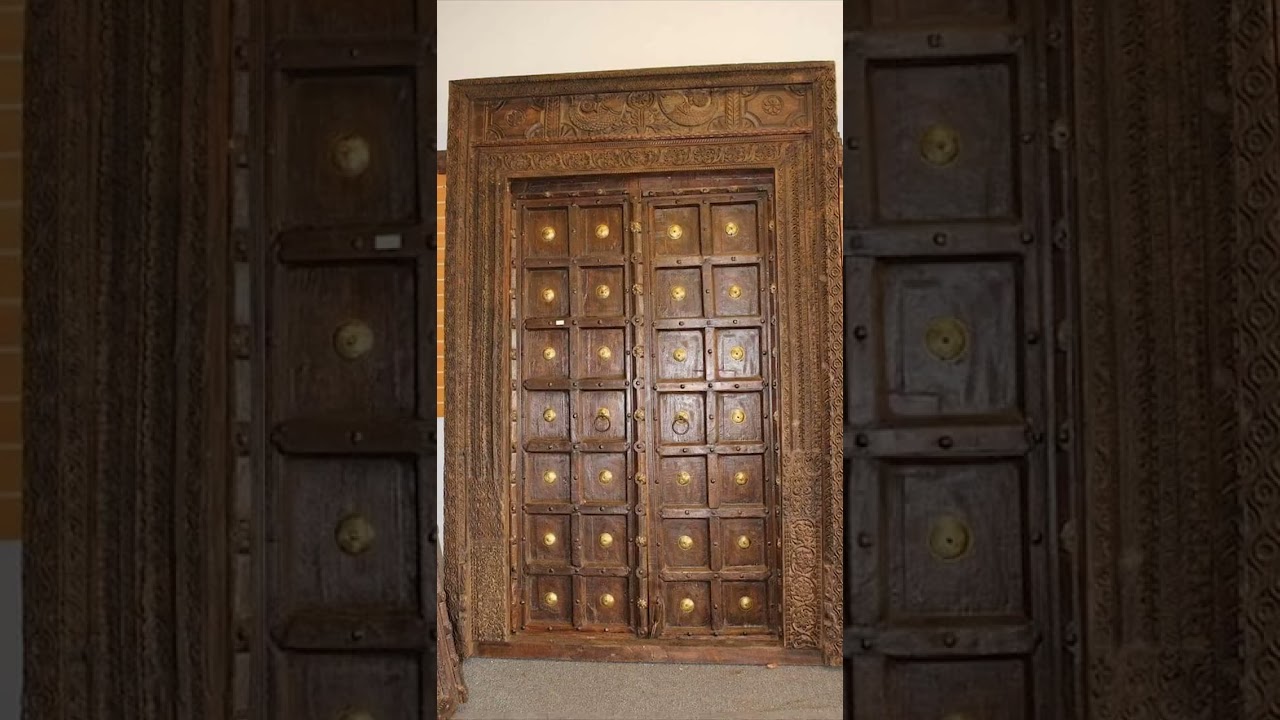 Teak wood door (Sagwan Door) Top 10+ design #woodendoor #Sagwandoor #Teakwood #Sheesham #Furniture