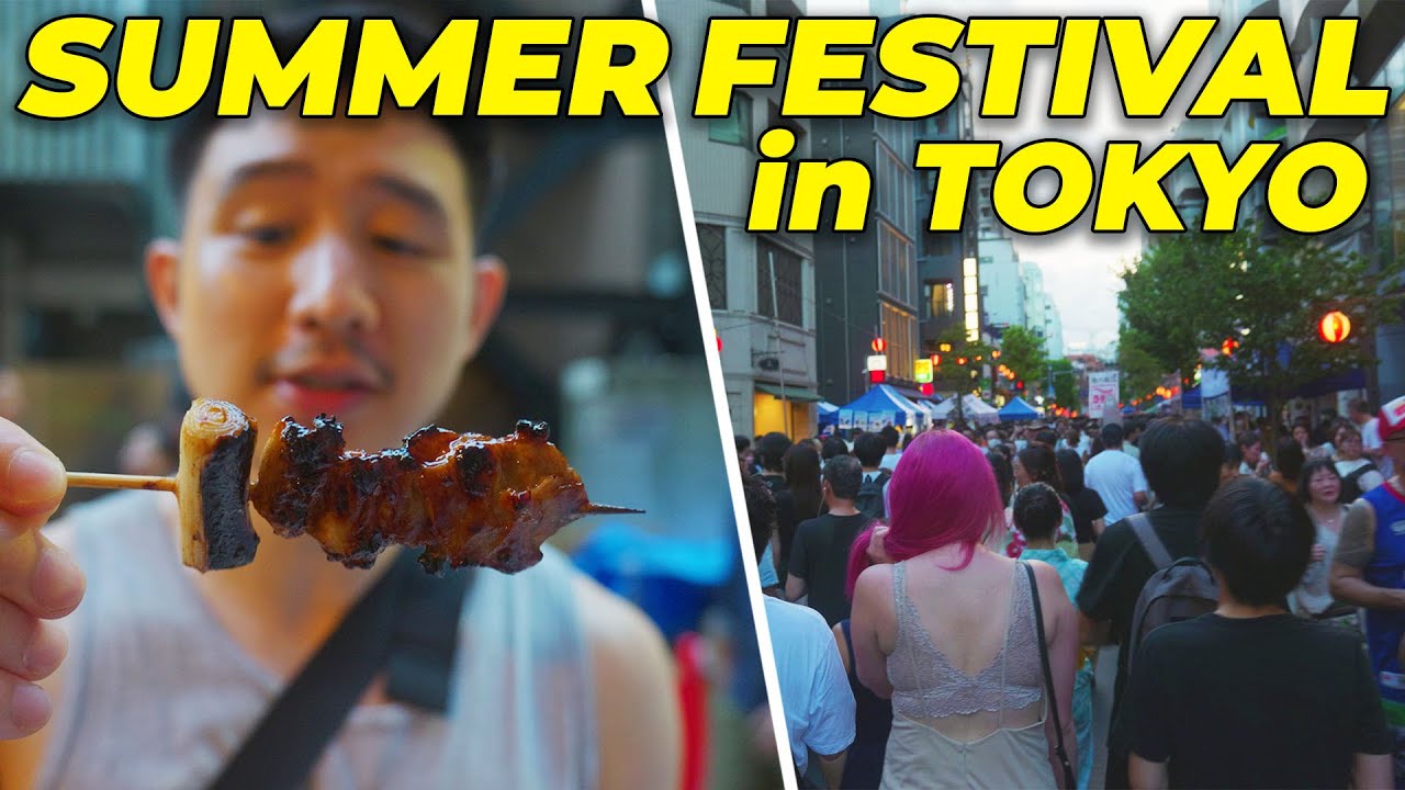STREET FOOD at Huge Festival in Tokyo!! ☀️🇯🇵