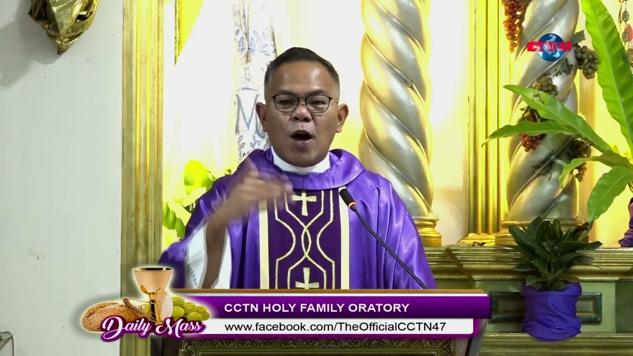 26 FEBRUARY 2026 - HOMILY by Rev.  Fr.  Mhar Balili