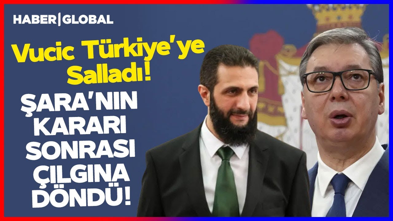 Vucic T&uuml;rkiye'ye Kafa Tuttu! Suriye'nin Kararı Sonrası &Ccedil;ılgına D&ouml;nd&uuml;!