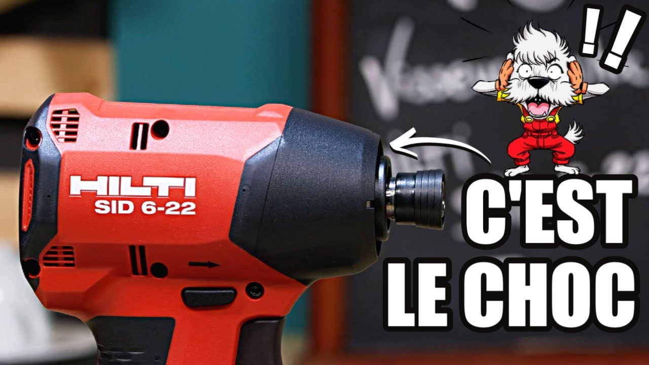 VISSEUSE À CHOC SID 6-22 -HILTI -La pause café de BichonTV