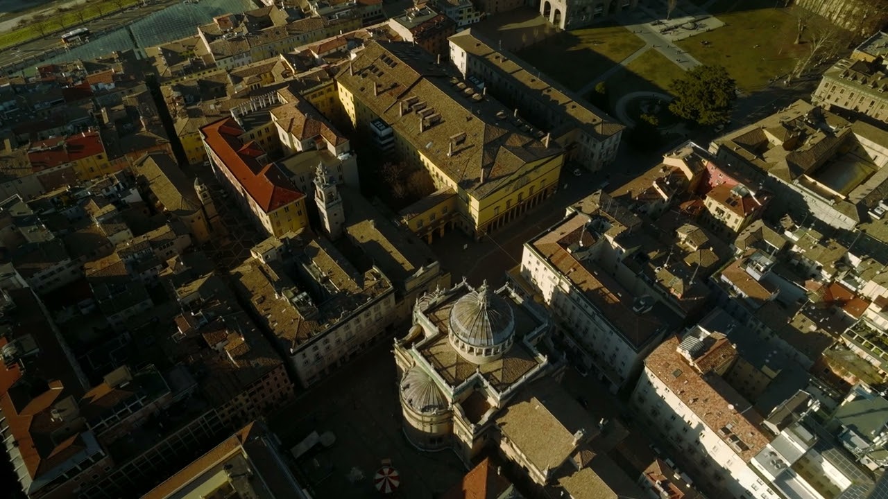 Parma centro dal Barilla Center #dronefly