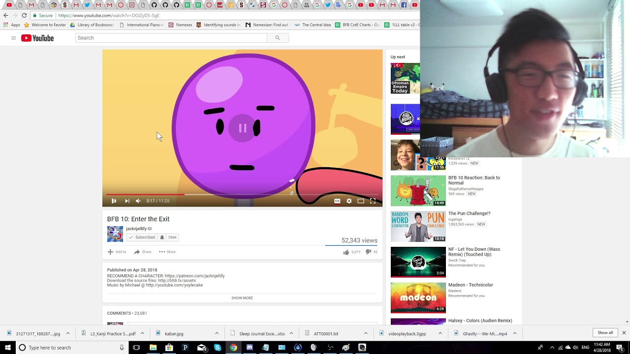 CARY REACTS TO BFB EPISODE 10