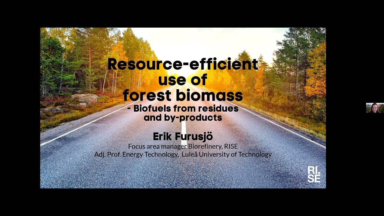 Webinar: Using lignin in transportation fuels