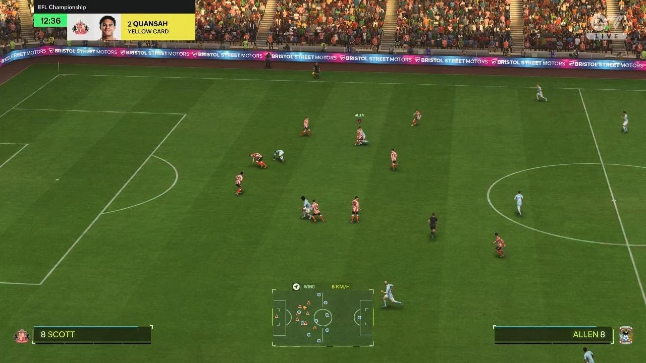 Sunderland VS Coventry City EA SPORTS FC 25