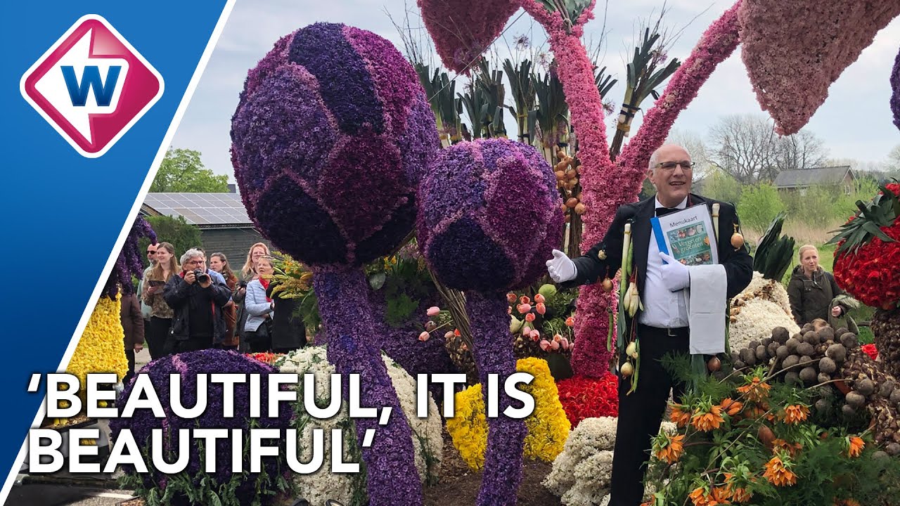 Kleurrijk bloemencorso trekt door Bollenstreek