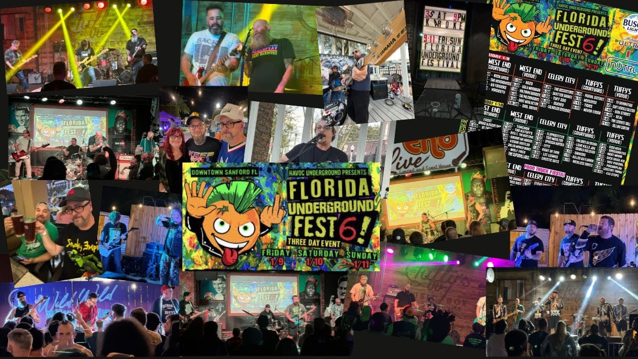 Inside Florida Underground Fest | A 3-Day Underground Music Vlog
