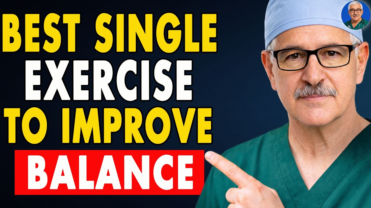 The Best Single Exercise To Improve Balance For Seniors! | Senior Health