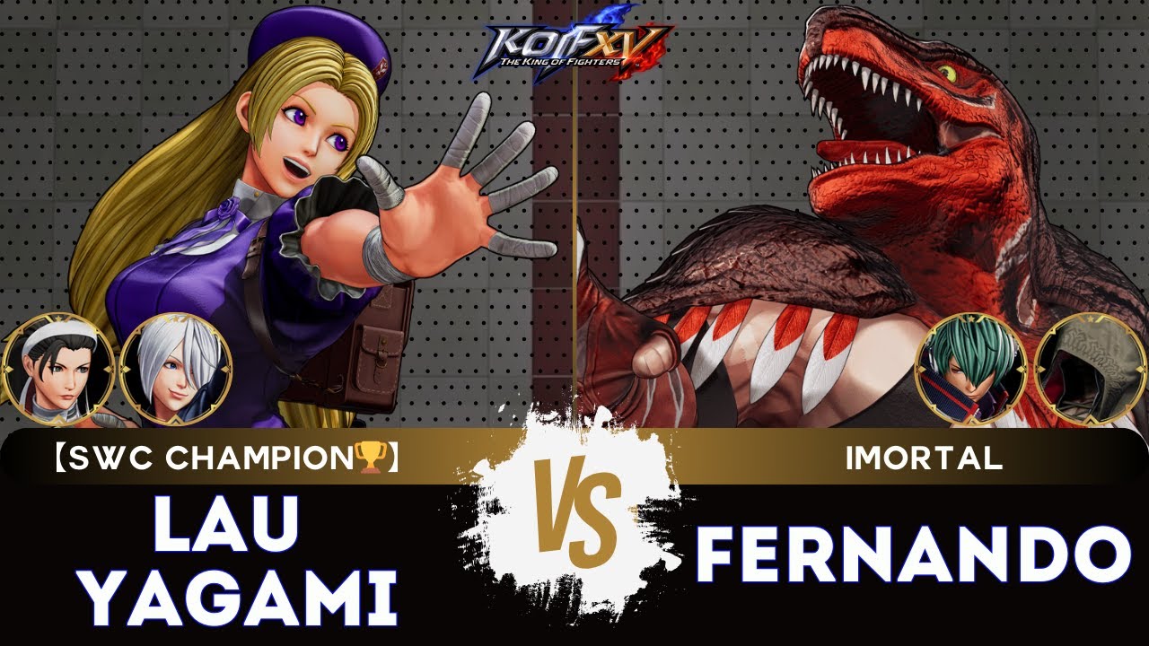 KOF XV ▰ LAUYAGAMI (Hinako/Ángel/Chizuru) 🆚 FERNANDO (Shun'ei/Dino/Kukri) 🎞️Replay Match - 1/26