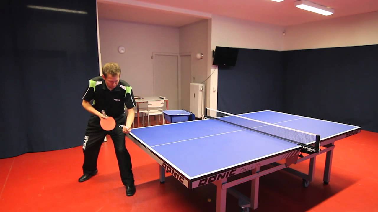 Få fart i din bordtennisserv