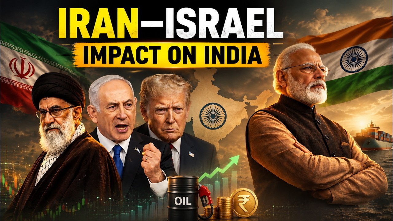 How Iran–Israel War Could Hit India | Oil Prices, Economy & Protests Explained