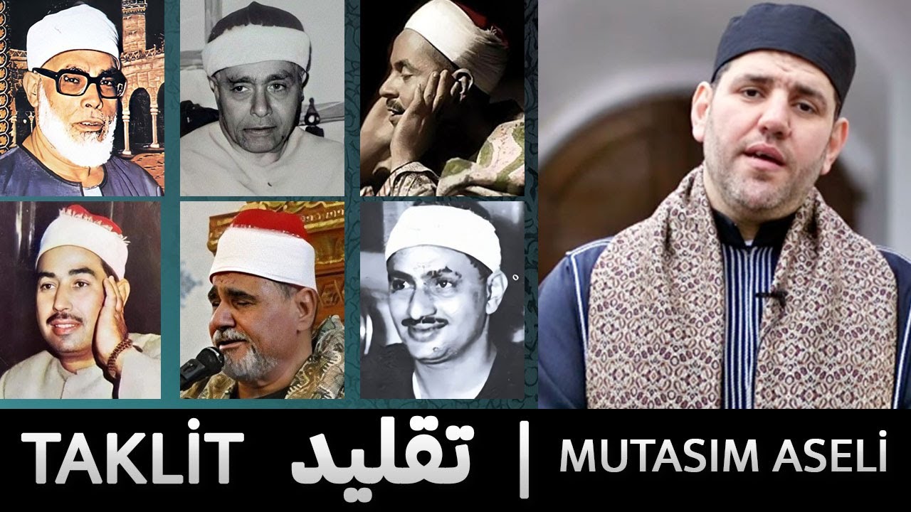 6 Hafızı Taklit Etti - تقليد 6 من مشاهير القراء | Mutasım El Aseli