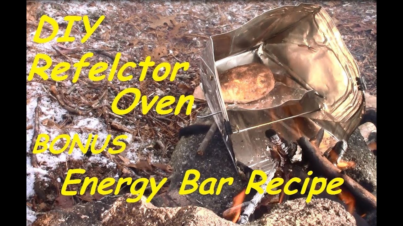DIY Reflector Oven and BONUS Energy Bar Recipe