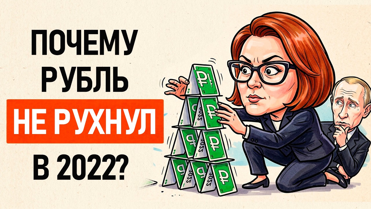 Почему рубль не рухнул в 2022? Как ЦБ обманул весь Мир | Секретная схема Набиуллиной