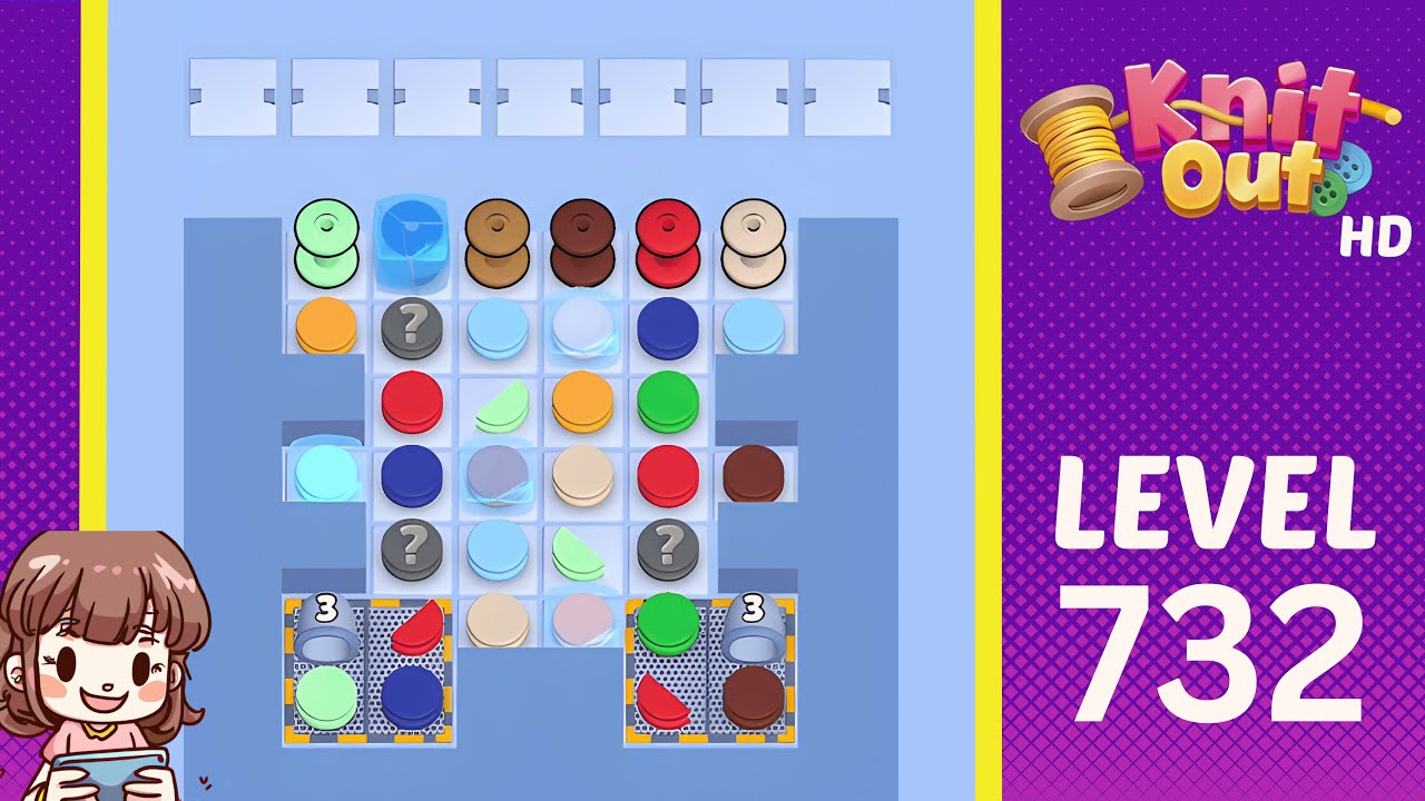 Knit Out Level 732 Solution Walkthrough