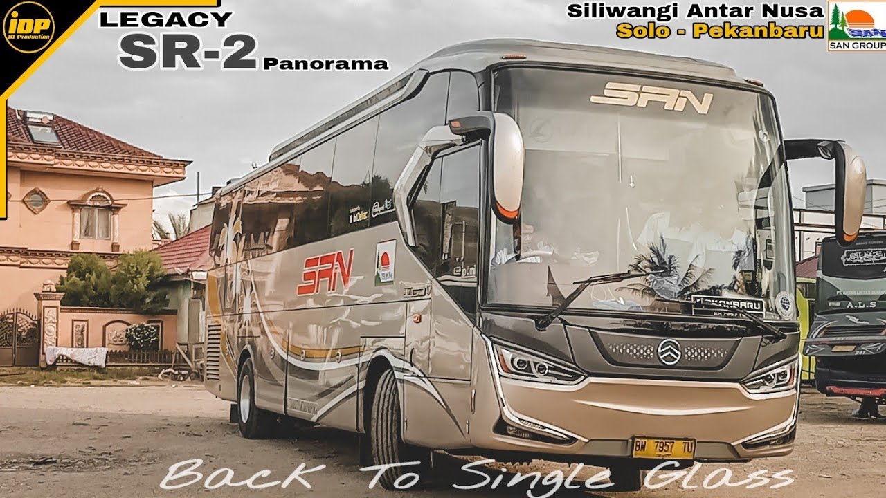 Kakaknya Legacy SR-3.!! Review bus SAN Legacy SR-2 Panorama di RM Simpang Raya Japura (010823)