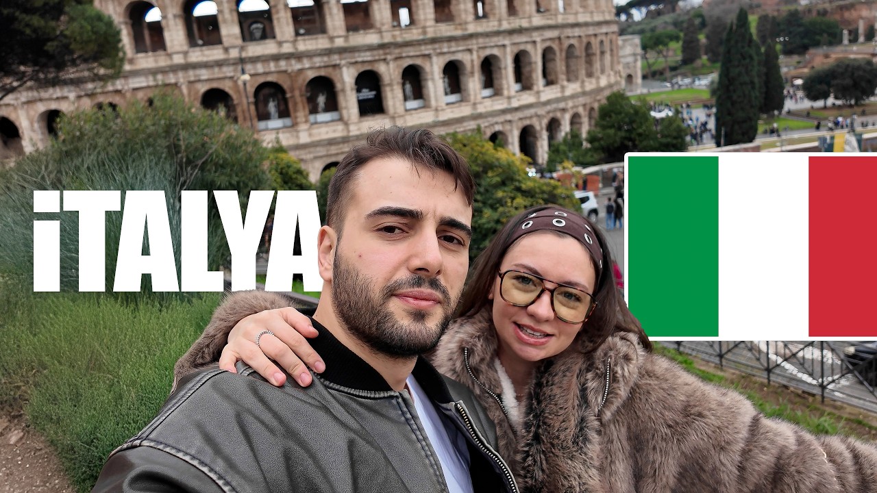 İTALYA 1. GÜN / KOLEZYUMA GİTTİK w/ @Sena Baş