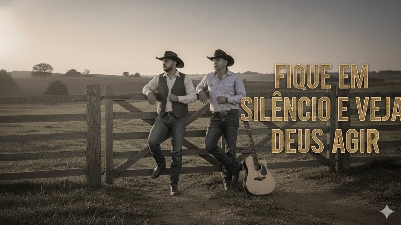 SERTANEJO GOSPEL - É no silêncio que Deus age. #louvorsertanejo #sertanejogospel #gospelmusic 
